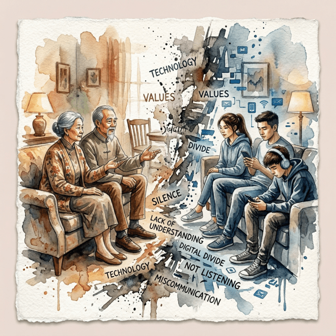 Make characters Chinese, keep watercolor style