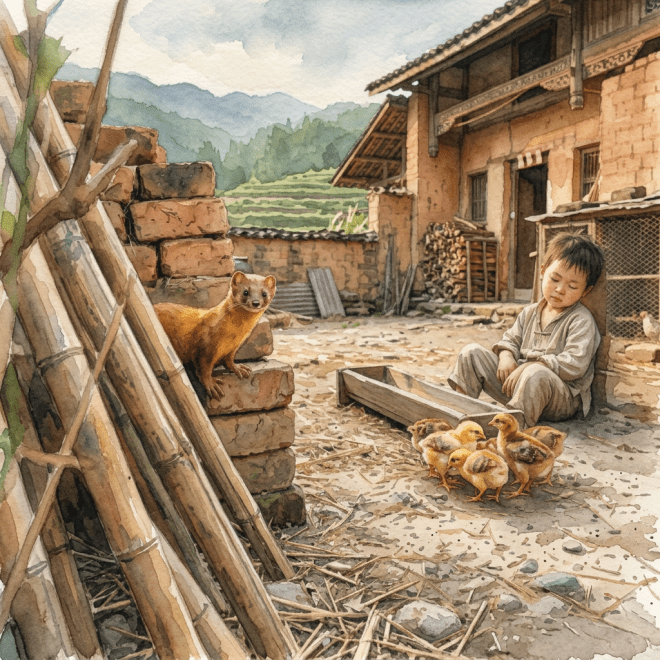 Convert entire scene to watercolor style